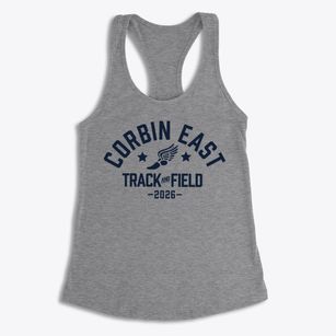 Corbin East High School Track and Field Women's Racerback Tank