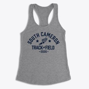 South Cameron Elementary School Track and Field Women's Racerback Tank