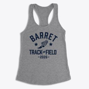 Barret Elementary School Track and Field Women's Racerback Tank
