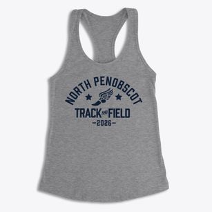 North Penobscot Technological School Track and Field Women's Racerback Tank