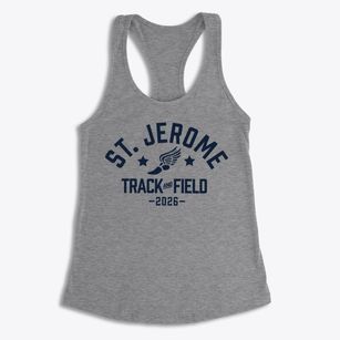 Saint Jerome School Track and Field Women's Racerback Tank