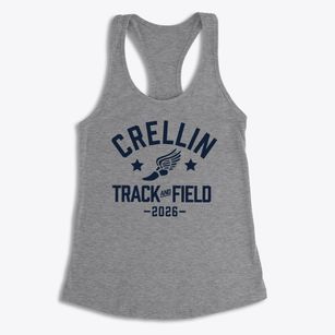 Crellin Elementary School Track and Field Women's Racerback Tank