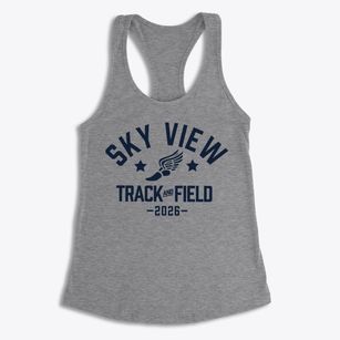 Sky View Middle School Track and Field Women's Racerback Tank