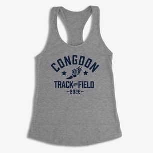 Congdon Elementary School Track and Field Women's Racerback Tank