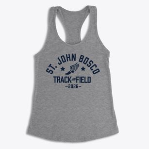 Saint John Bosco School Track and Field Women's Racerback Tank