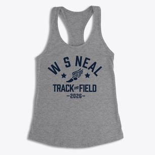 W S Neal Elementary School Track and Field Women's Racerback Tank