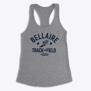 Bellaire Elementary School Track and Field Women's Racerback Tank