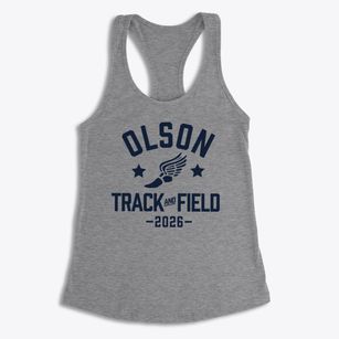 Olson Middle School Track and Field Women's Racerback Tank