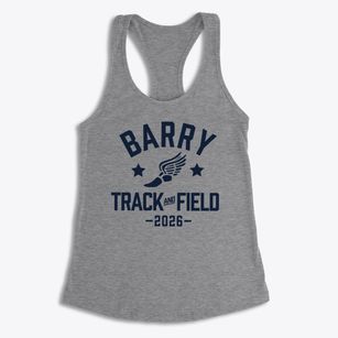 Barry School Track and Field Women's Racerback Tank