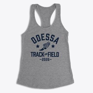 Odessa Middle School Track and Field Women's Racerback Tank