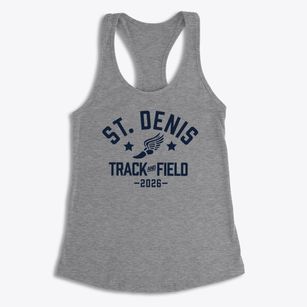 Saint Denis School Track and Field Women's Racerback Tank