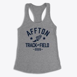 Affton High School Track and Field Women's Racerback Tank