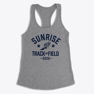 Sunrise Middle School Track and Field Women's Racerback Tank
