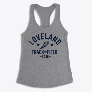 Loveland Elementary School Track and Field Women's Racerback Tank