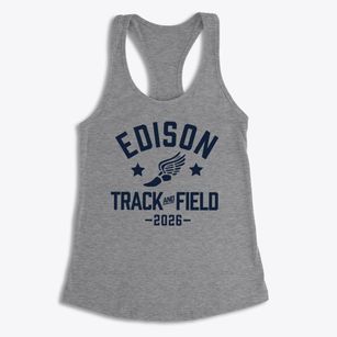 Edison High School Track and Field Women's Racerback Tank