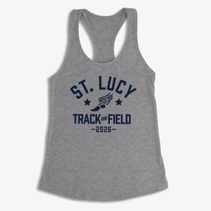 Saint Lucy Academy Track and Field Women's Racerback Tank