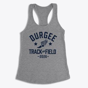 Durgee Junior High School Track and Field Women's Racerback Tank