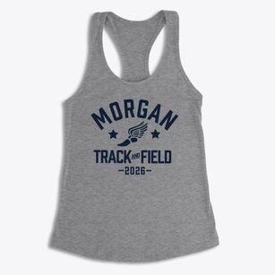 Morgan School Track and Field Women's Racerback Tank