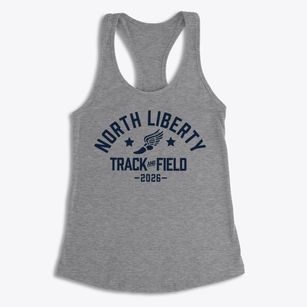 North Liberty School Track and Field Women's Racerback Tank