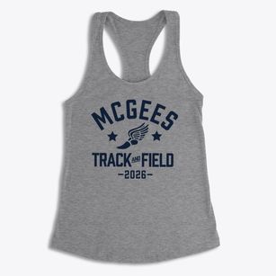 Mcgees Crossroad Elementary School Track and Field Women's Racerback Tank