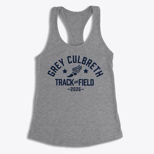 Grey Culbreth Middle School Track and Field Women's Racerback Tank