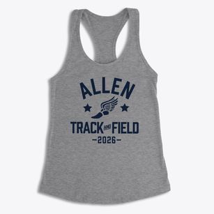 Allen Middle School Track and Field Women's Racerback Tank