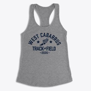 West Cabarrus High School Track and Field Women's Racerback Tank