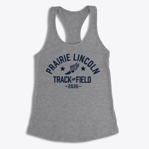 Prairie Lincoln Elementary School Track and Field Women's Racerback Tank