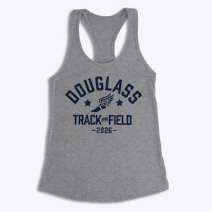 Douglass Junior High School Track and Field Women's Racerback Tank