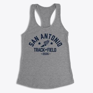 San Antonio Junior Academy Track and Field Women's Racerback Tank
