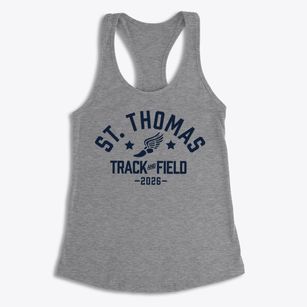 Saint Thomas The Apostle School Track and Field Women's Racerback Tank