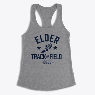 Elder High School Track and Field Women's Racerback Tank