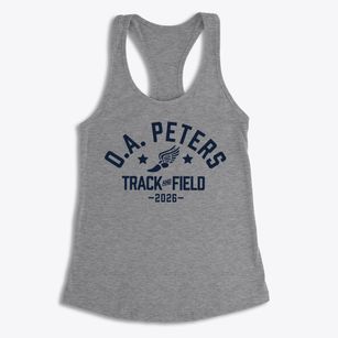 O.a. Peters Junior High Track and Field Women's Racerback Tank