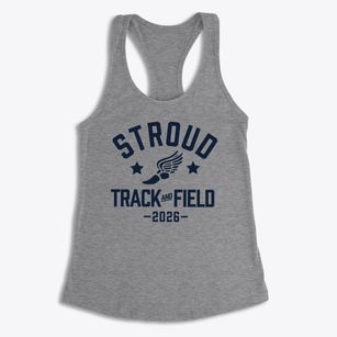 Stroud High School Track and Field Women's Racerback Tank