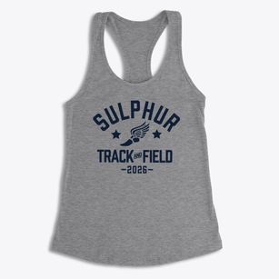 Sulphur High School Track and Field Women's Racerback Tank