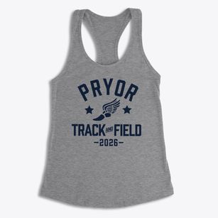 Pryor Senior High School Track and Field Women's Racerback Tank
