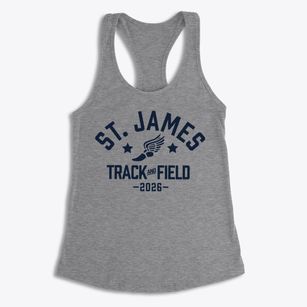 Saint James School Track and Field Women's Racerback Tank