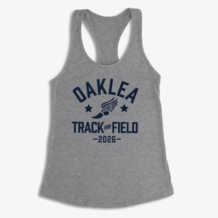 Oaklea Middle School Track and Field Women's Racerback Tank