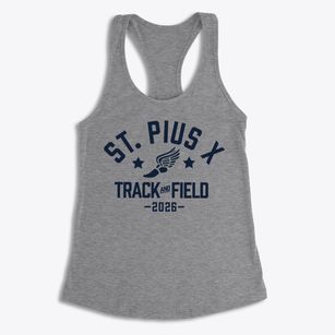 Saint Pius X School Track and Field Women's Racerback Tank