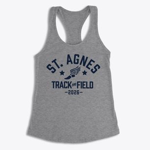 Saint Agnes School Track and Field Women's Racerback Tank