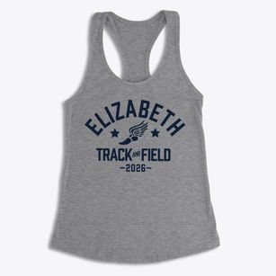 Elizabeth R Martin Elementary School Track and Field Women's Racerback Tank