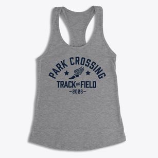 Park Crossing High School Track and Field Women's Racerback Tank