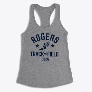Rogers High School Track and Field Women's Racerback Tank