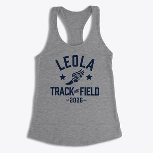 Leola Elementary School Track and Field Women's Racerback Tank