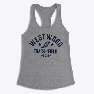Westwood High School Track and Field Women's Racerback Tank