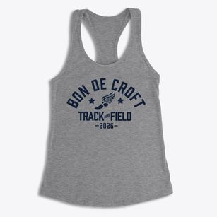 Bon De Croft Elementary School Track and Field Women's Racerback Tank