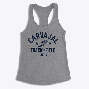 Carvajal Elementary School Track and Field Women's Racerback Tank