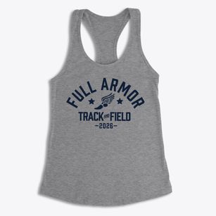 Full Armor Christian Academy Track and Field Women's Racerback Tank