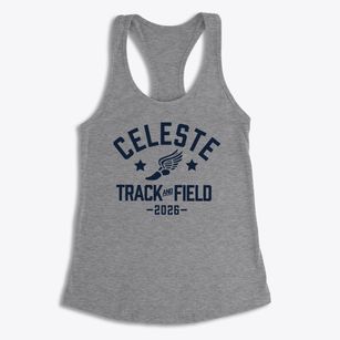 Celeste Junior High School Track and Field Women's Racerback Tank