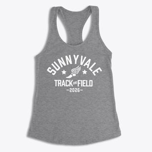 Sunnyvale Elementary School Track and Field Women's Racerback Tank